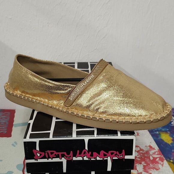 Dirty Laundry hazen gold crackle Shoe - Picture 1 of 5